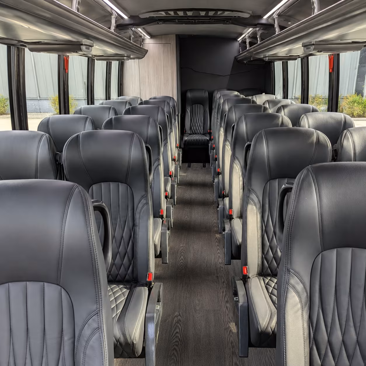 lawrence airport transportation onboard seating