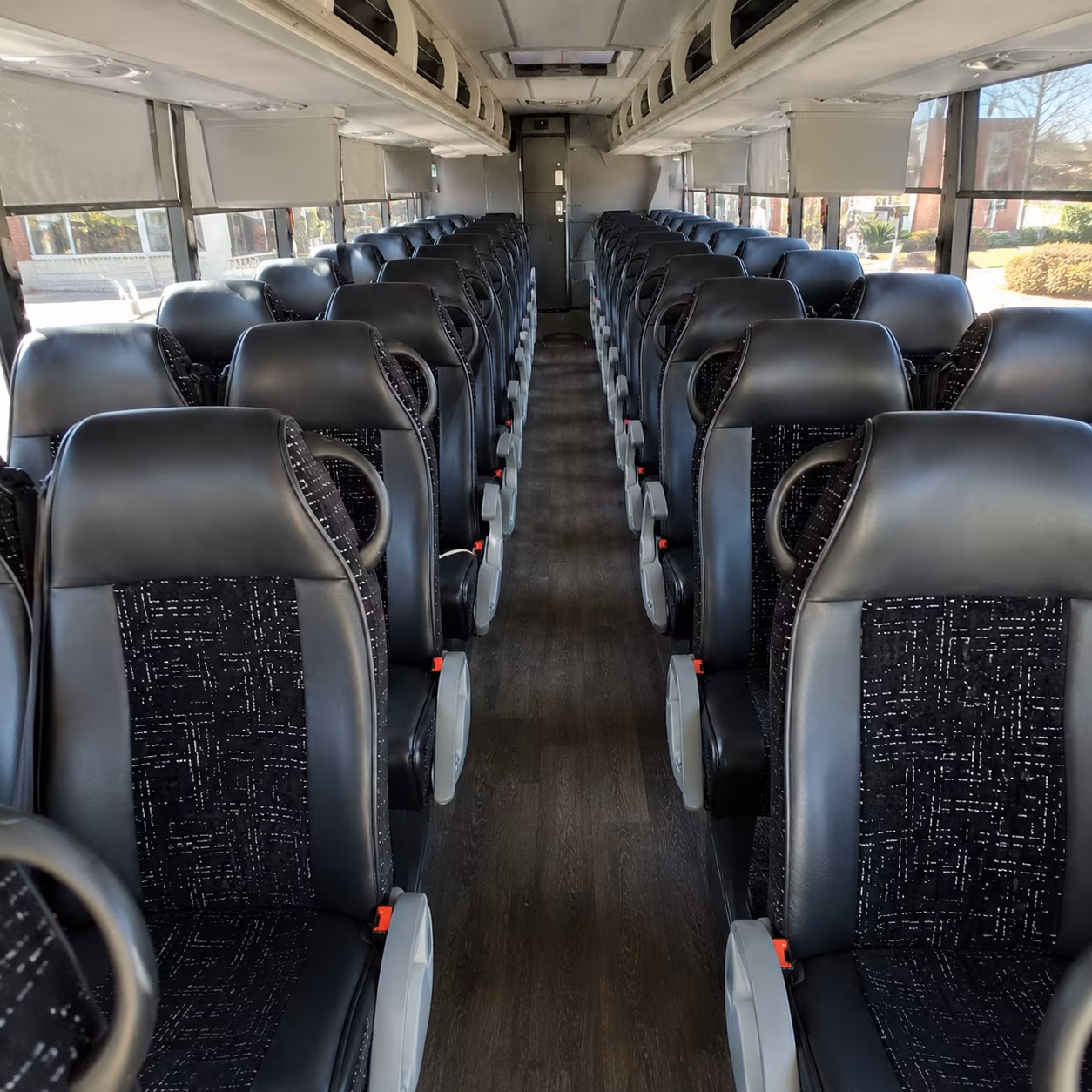 lawrence charter bus services inside