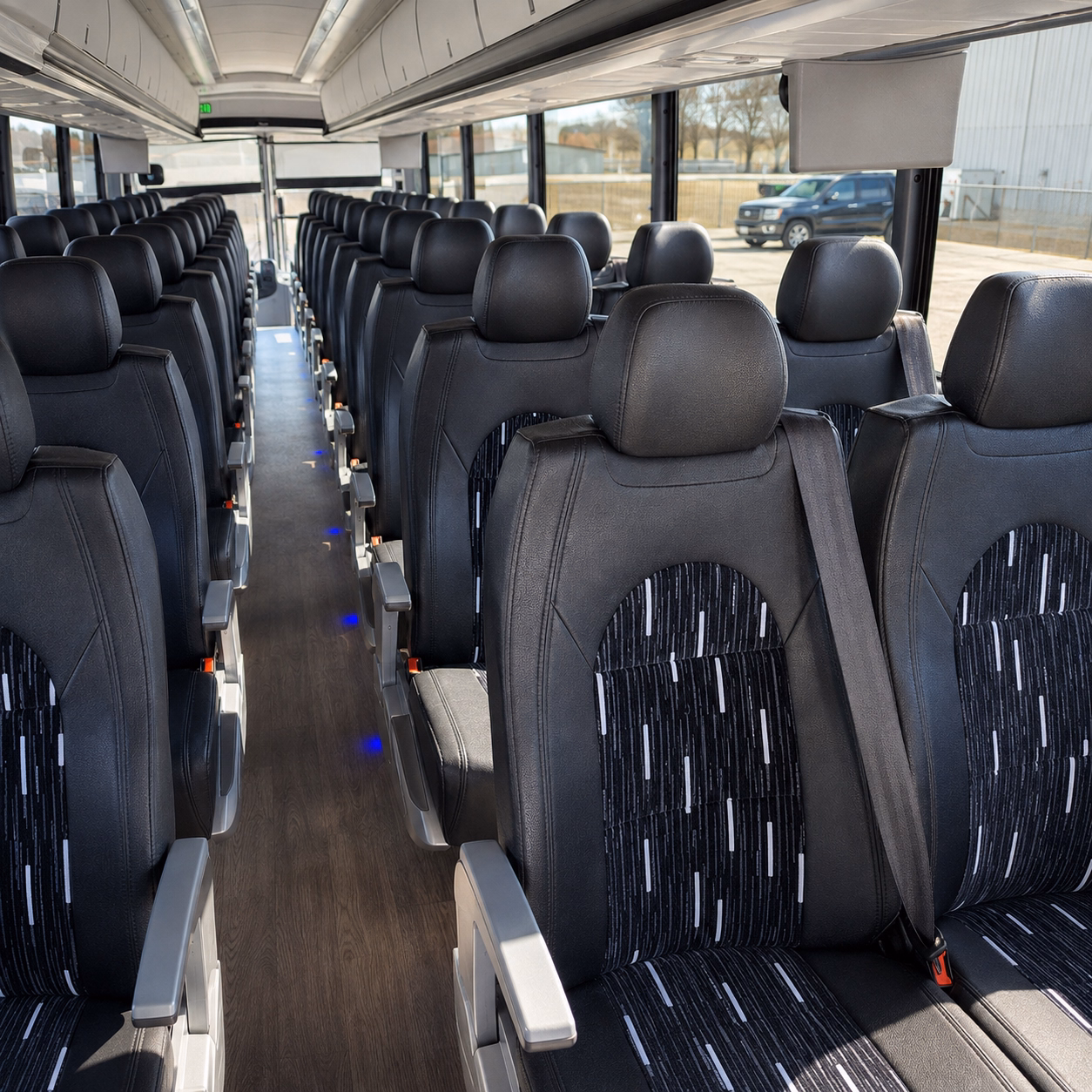 lawrence long distance transportation onboard seating