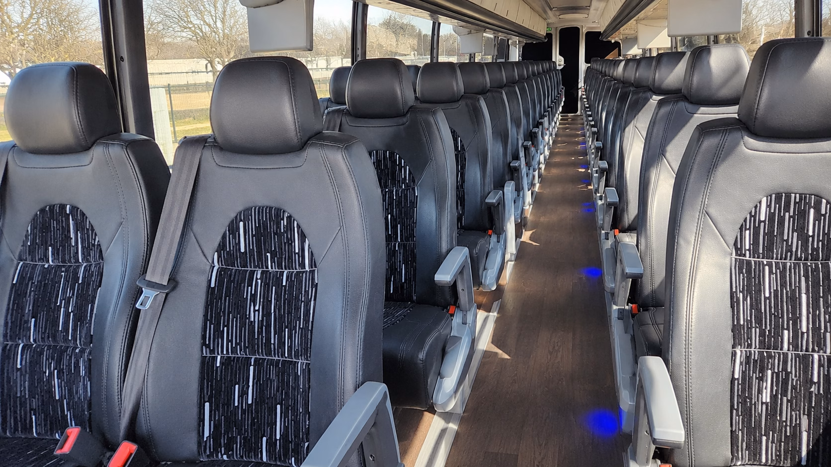 lawrence religious group transportation onboard seating